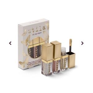 Stila “oh my stars” glitter & glow eyeshadow minis